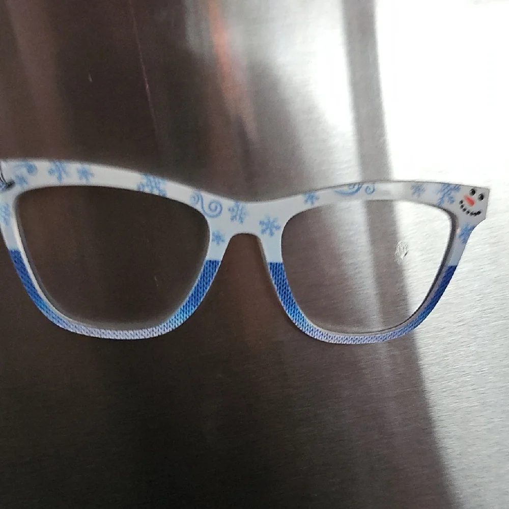 Festive Pair Eyewear Glasses Set - Red and Blue